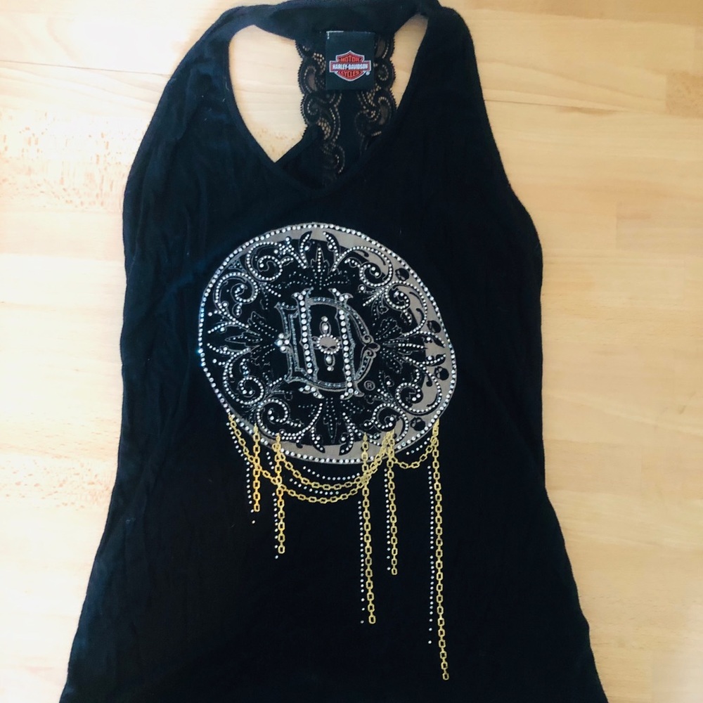 Harley-Davidson embellished Tank